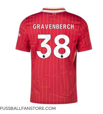 Liverpool Ryan Gravenberch #38 Replik Heimtrikot 2024-25 Kurzarm